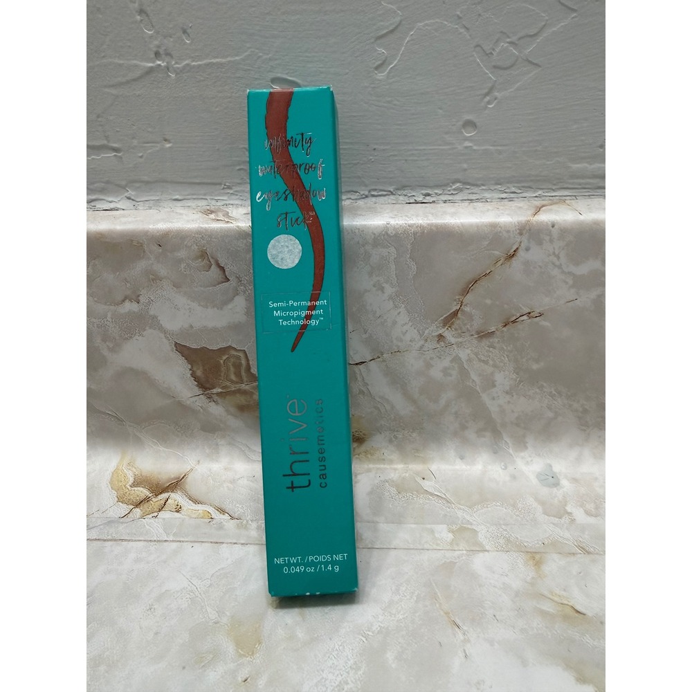 Thrive Causemetics Infinity Waterproof Eyeshadow Stick Kaelyn Warm Sienna Matte